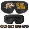 Aganmi Funny 3D Zero Pressure Sleep Eye Mask for Men Women Side Sleeper, Adjustable Blackout Soft Breathable Eye Masks for Travel Nap Night Sleep, Humorous Gift Stocking Stuffers (DO NOT Disturb) view 1