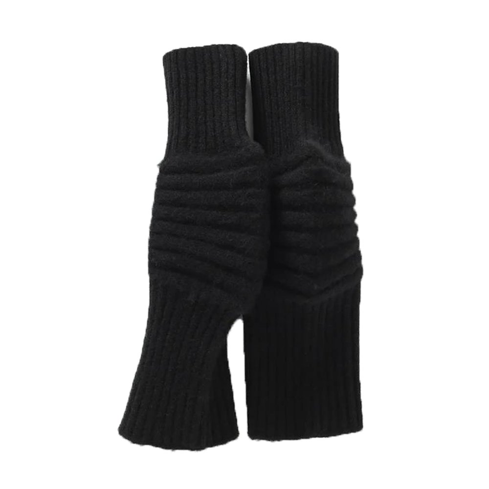 2 pairs Women's Cashmere Knee Guards, Comfortable Warm Knitted Slim Fit Design