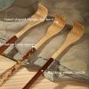 AHUANH Thickened Backscratchers for Adults Mom, Wife Long Handle Comfortable Grip Back Scratcher for Women Rounded Gripping Teeth(Back Scratcher C) view 2