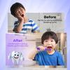 6 Pack Toothbrush Replacement Heads Compatible with Burst Kids Electric Toothbrush, Burst Kids Replacement Heads with Ultra-Soft Bristles, Dust Cover Caps, Perfectly Compatible (Purple) view 3