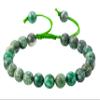 Amazing Gemstone Emerald Bracelet for Women Men's Gifts - Protection Healing Crystal Bracelet - 8mm Gemstone Beaded Adjustable Bracelet Pulseras Para Hombres Mujer Stocking Stuffers view 1