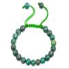 Amazing Gemstone Emerald Bracelet for Women Men's Gifts - Protection Healing Crystal Bracelet - 8mm Gemstone Beaded Adjustable Bracelet Pulseras Para Hombres Mujer Stocking Stuffers view 2