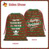 AMZWZSH Pirate The Reason The Rum is Gone Pirate Christmas Gift Bags, Santa Wrapping Bags, Xmas Presents Bag With Drawstring, Holiday Party Favors Birthday & Christmas Gift (Large Medium Small) view 2