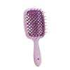 Scalp Age Comb Set - 1/2pcs Hollow Comb & Shampoo Brush for Hair Washing, Spa & Scalp Massage - Purple & Black Hair Care Tools for Relaxation & Wellness view 1