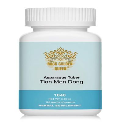 Rock Golden Queen Tian Men Dong, Chinese Asparagus, Granule, 100 Grams/Bottle