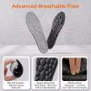 2026 New Steppers Insoles for Men and Women, Cloud Memory Foam Super Soft, Relieve Foot Pain, Day-Long Comfort, Anti-Fatigue & Shock Absorption (Grid White, Men 5-7.5 / Women 6.5-9) view 3