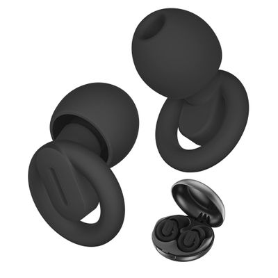 ASTINSS High-Fidelity Noise Reduction Earplugs 27 dB NRR Reusable Silicone Ear Plugs for Sleeping, Travel, Concerts, Work & Study Comfortable Hypoallergenic Ear Protection with Carry Case