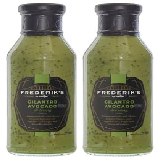 CILANTRO AVOCADO SALAD DRESSING (2 Glass Bottles, 12 fl oz. Each)