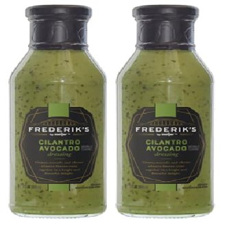 CILANTRO AVOCADO SALAD DRESSING (2 Glass Bottles, 12 fl oz. Each)