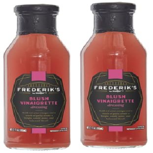 BLUSH VINAIGRETTE SALAD DRESSING (2 Glass Bottles, 12 fl oz. Each)
