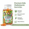 ORGANIEX Kids Multivitamin Gummies with Iron & Zinc (Ages 2+) | Daily Kids Vitamins with Vitamin C, D3, B12 & Folate | Vegan, Non-GMO, Gluten-Free, Pectin-Based | Raspberry Flavor | 60 Count view 2