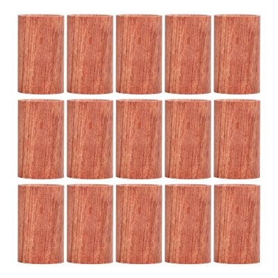 15Pcs Wooden Essential Oil Diffuser, Rosewood Aromatherapy Diffuser, Portable Round Diffuser with, Slow Release for Home Yoga Spa Relaxation