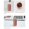 15Pcs Wooden Essential Oil Diffuser, Rosewood Aromatherapy Diffuser, Portable Round Diffuser with, Slow Release for Home Yoga Spa Relaxation view 3
