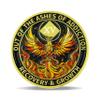 15 Year Phoenix Sobriety Coin Rebirth in Flames Recovery Medallion NA AA Spiritual Token for Clean Time & Strength Gift for Men & Women view 1