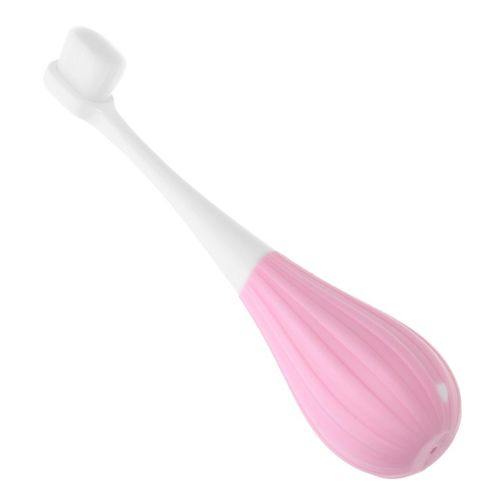 SHERCHPRY Soft Bristles Toothbrush for Age Gentle Manual Toothbrush with Cute Hot Air Balloon Handle Deep Clean Oral Care for Pink Single Pack
