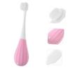 SHERCHPRY Soft Bristles Toothbrush for Age Gentle Manual Toothbrush with Cute Hot Air Balloon Handle Deep Clean Oral Care for Pink Single Pack view 4