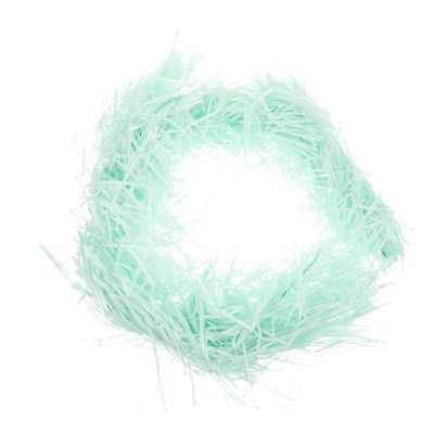 VILLCASE Raffia Grass Shredded Paper Basket Filler Pack Lightweight Decorative Packing Box Filler for Wedding Birthday Party Boxes Paper Material in Tinif Blue