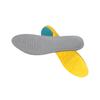 Ipetboom Breathable Shock-Absorbing Shoe Cushions Heightening Insoles with Thickened Heel Design for Men Women Running Sneakers Gray view 1