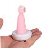 GOOHOCHY Silicone Finger Toothbrush for Months Soft Food-Grade Bristles Three-Sided Design for Gentle Gum Care and Tongue Cleaning Safe Newborn Oral Hygiene Tool view 4