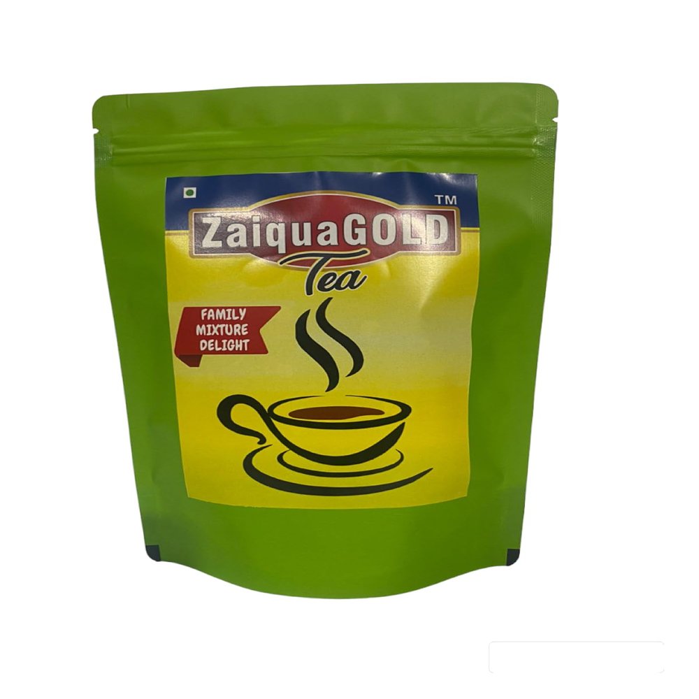 ZaiquaGOLD Tea Family Mixture Delight 500 gms Pouch Unflavoured Tea.
