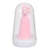 BCOATH Silicone Finger Toothbrush for Boy Girl with Case Three-Sided Soft Bristle Oral Cleaner Food-Grade Silicone Finger Toothbrush for Newborns and Years view 1