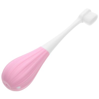 FRCOLOR Toothbrush for Years Soft Bristles Gentle Oral Hygiene Adorable Hot Air Balloon Design Safe Toothbrush Pink for Dental Hygiene