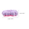 TOYANDONA Pumpkin Shaped Flower Donut Pillow Nursing Pad for Bedridden Patients Multiuse Cushion for Hands Feet Head Breathable Hollow Design Pressure Relief Sitting Pad for Elderly Home view 2