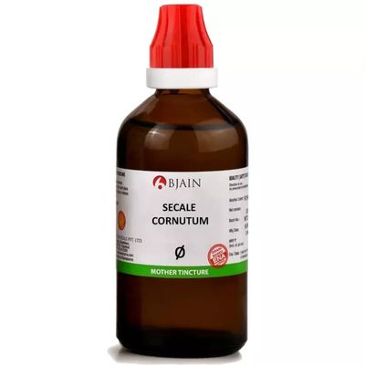 B-Jain Homeopathic Secale Cornutum Mother Tincture 1X (Q) (100ml) - by Wellnesspath