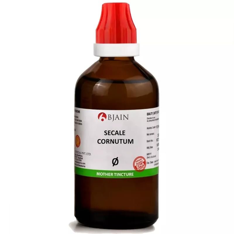 B-Jain Homeopathic Secale Cornutum Mother Tincture 1X (Q) (100ml) - by Wellnesspath
