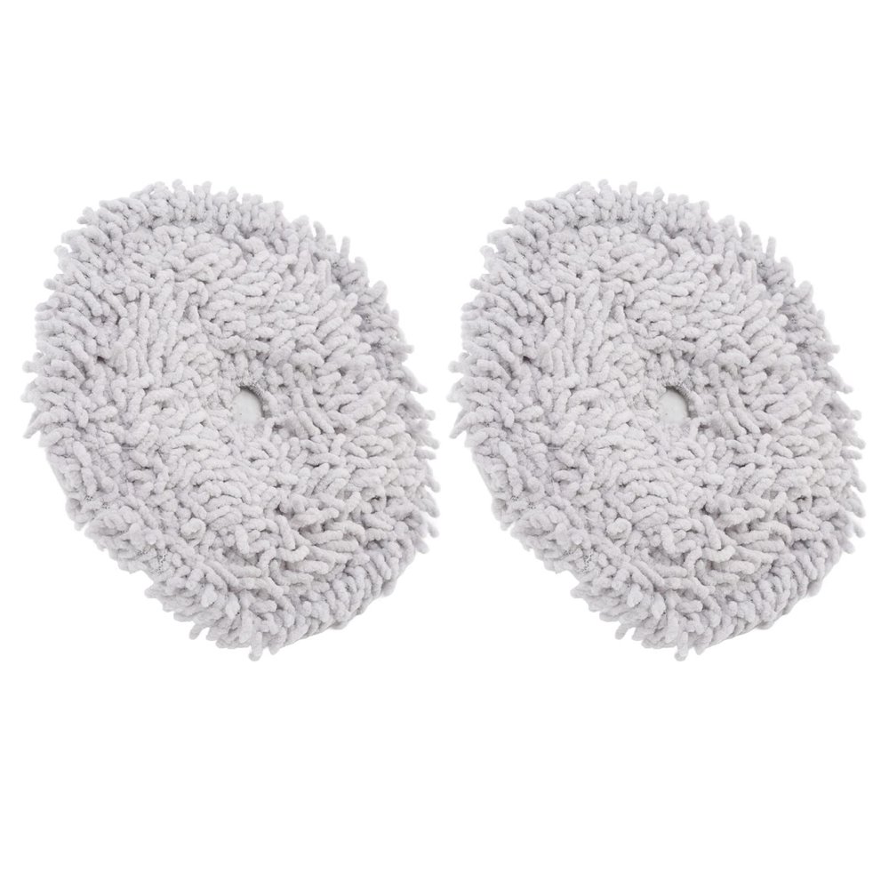 Keenso Composite Sweeping Robot Mop Pads for W10 W10 PRO, 2 Wipes for Effective