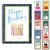 Motiskyy Birthday Gift Card Book 7 x 5 Inch Happy Birthday Booklet Organizer Greeting Card Album Keeper Personalized Gift for Birth Party Supplies(Novel) view 1