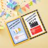 Motiskyy Birthday Gift Card Book 7 x 5 Inch Happy Birthday Booklet Organizer Greeting Card Album Keeper Personalized Gift for Birth Party Supplies(Novel) view 4