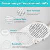 16PCS Replacement Steam Mop Pads Compatible for Shark S7001 S8001 S8201 S7201 S7000AMZ S7000 S7005 S7020 Steam Mop Washable Pad view 2