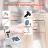 10inch Skin Scalp Detector, 5 in 1 HD Screen Skin Diagnosis Hair Analyzer with 5 Handles, Scalp Massage Equipment Skin, Skin Oil and Analysis, for Hair Loss/Moisture/Flexibility/Oil Content. view 3