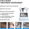 10inch Skin Scalp Detector, 5 in 1 HD Screen Skin Diagnosis Hair Analyzer with 5 Handles, Scalp Massage Equipment Skin, Skin Oil and Analysis, for Hair Loss/Moisture/Flexibility/Oil Content. view 4