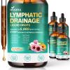 21-in-1 Lymphatic Drainage Drops for Liposomal, Immune & Lymph System Support Supplement for Women & Men with Echinacea, Dandelion, Burdock, Bromelain, Calendula, Turmeric & More, 4 Pack view 1