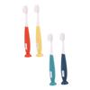 TOYANDONA 4pcs Toothbrushes Soft Bristles Ergonomic Handle for Boys and Ages Safe Oral Care Tool with Adorable Design for Teeth Cleaning view 1
