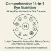 14 in 1 Advanced Eye Formula Eye Vitamin and Mineral Supplement with Lutein, Zeaxanthin, Zinc & Bilberry Extract Vision & Focus Support (1) view 3