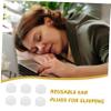 Abaodam 18pcs Moldable Ultra-Soft Silicone for Sleeping Noise Blocking Ear Protectors with Transparent Case Custom Fit Quiet for Travel Work Study Musicians view 3