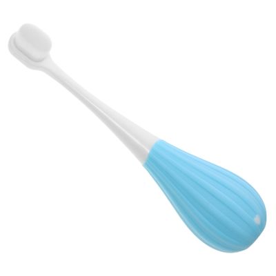 Mipcase Gentle Toothbrush with Extra Delicate Bristles for Ages 2-5 Oral Care Brush in Light Blue Comfortable Design to Protect Gums and Encourage Fun Brushing Experience