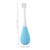 Mipcase Gentle Toothbrush with Extra Delicate Bristles for Ages 2-5 Oral Care Brush in Light Blue Comfortable Design to Protect Gums and Encourage Fun Brushing Experience view 2