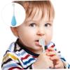 Mipcase Gentle Toothbrush with Extra Delicate Bristles for Ages 2-5 Oral Care Brush in Light Blue Comfortable Design to Protect Gums and Encourage Fun Brushing Experience view 3