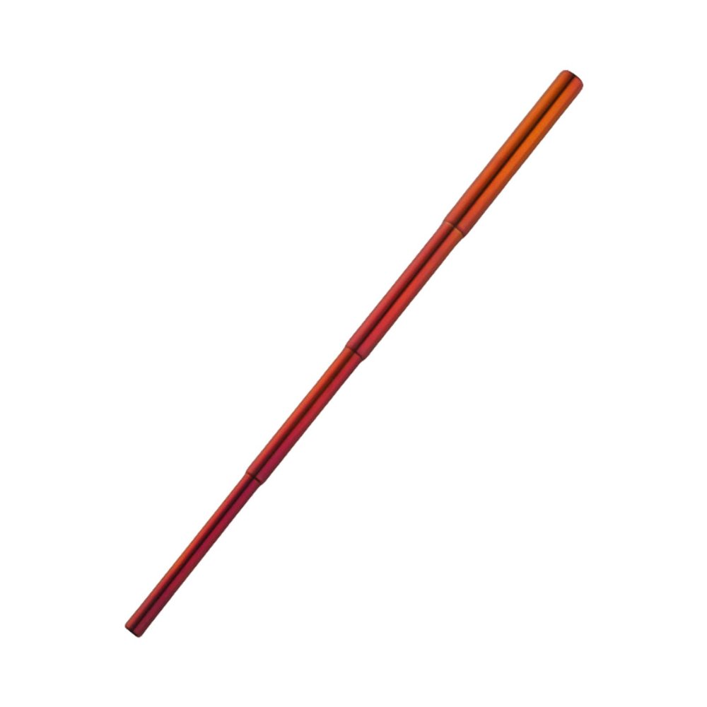 jiingekk Stainless Steel Telescopic Straw/Brush 4 Section Adjustable Length Drinkware Cleaning Tool For Travel Office Portable Straw Cleaning Brush
