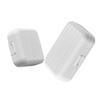 Healvian 2pcs Compact Pill Storage Box with Transparent Lid Mini Pill Organizer for Travel and Daily Use Pocket-Sized White Medicine Case for Vitamins and Supplements view 1