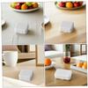 Healvian 2pcs Compact Pill Storage Box with Transparent Lid Mini Pill Organizer for Travel and Daily Use Pocket-Sized White Medicine Case for Vitamins and Supplements view 3