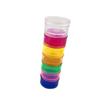 Mipcase Stackable Weekly Pill Organizer Box Portable Mini Sealed Plastic Case Detachable Transparent Container for Travel and Daily Medicine Storage view 1