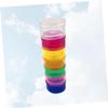 Mipcase Stackable Weekly Pill Organizer Box Portable Mini Sealed Plastic Case Detachable Transparent Container for Travel and Daily Medicine Storage view 4