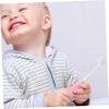 GANAZONO Soft Bristles Toothbrush for Ages Manual Cute Pink Balloon Design Dense Fine Bristles for Cleaning and Safe Toothbrush view 2