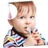 GANAZONO Soft Bristles Toothbrush for Ages Manual Cute Pink Balloon Design Dense Fine Bristles for Cleaning and Safe Toothbrush view 4