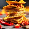 Crispy rice Biscuit 150g/5.29OZ,Spicy flavorCrispy Spicy Bites,rice Nuggets,rice Crackers. view 2